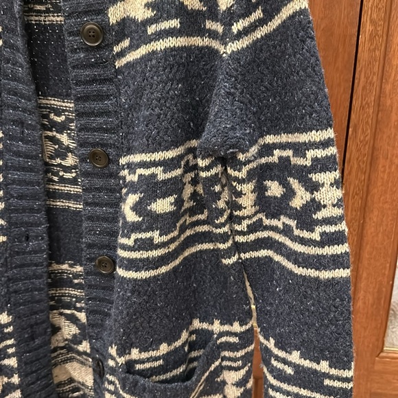 PENDLETON women’s GRAPHIC DONEGAL MERINO CARDIGAN - Picture 10 of 16